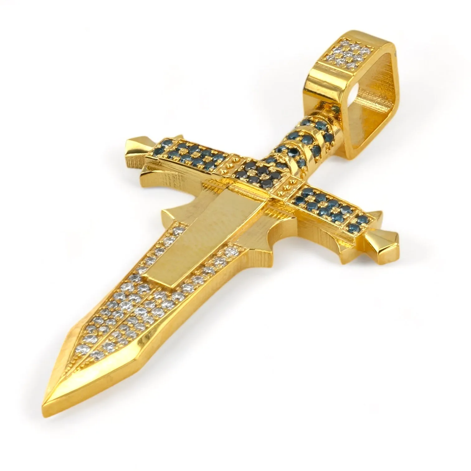 14k Alexander Sword Pendant-899227