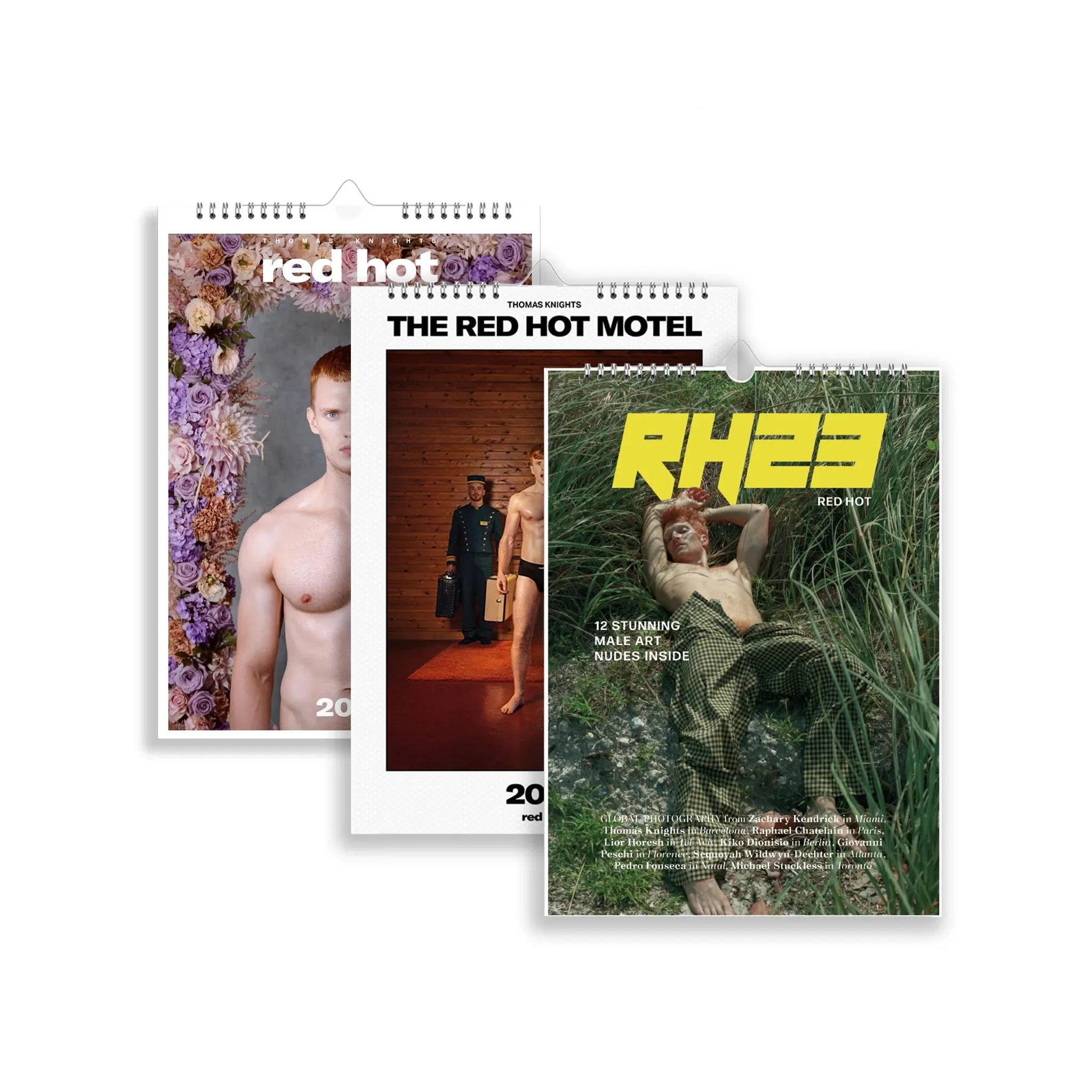 3 Red Hot Archive Calendar Bundle