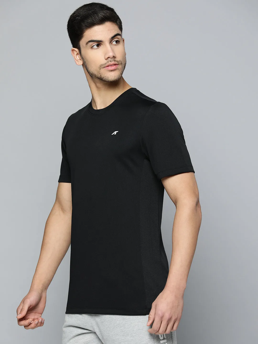 Alcis Men Anti Static Slim Fit Sports T-shirt