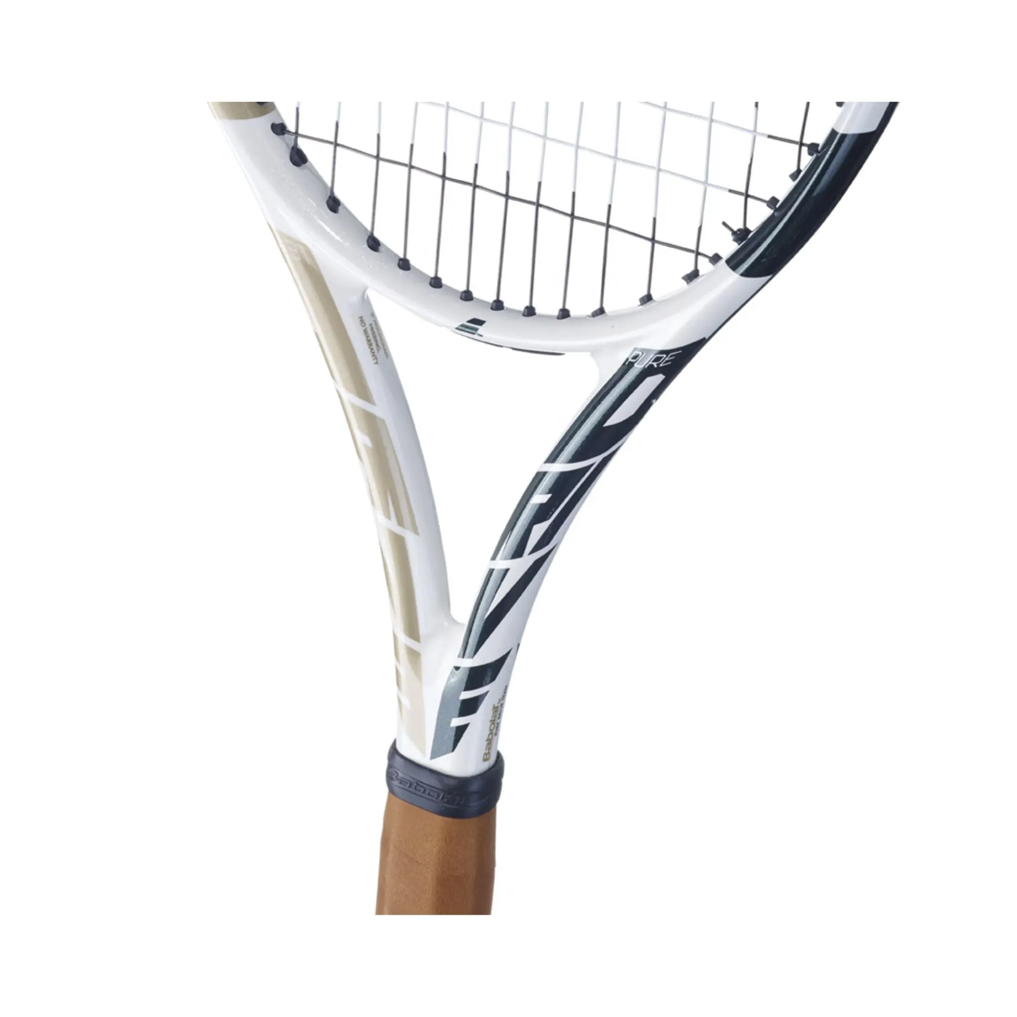 Babolat Pure Drive Team Wimbledon Unstrung Tennis Racquet [White/Gold]