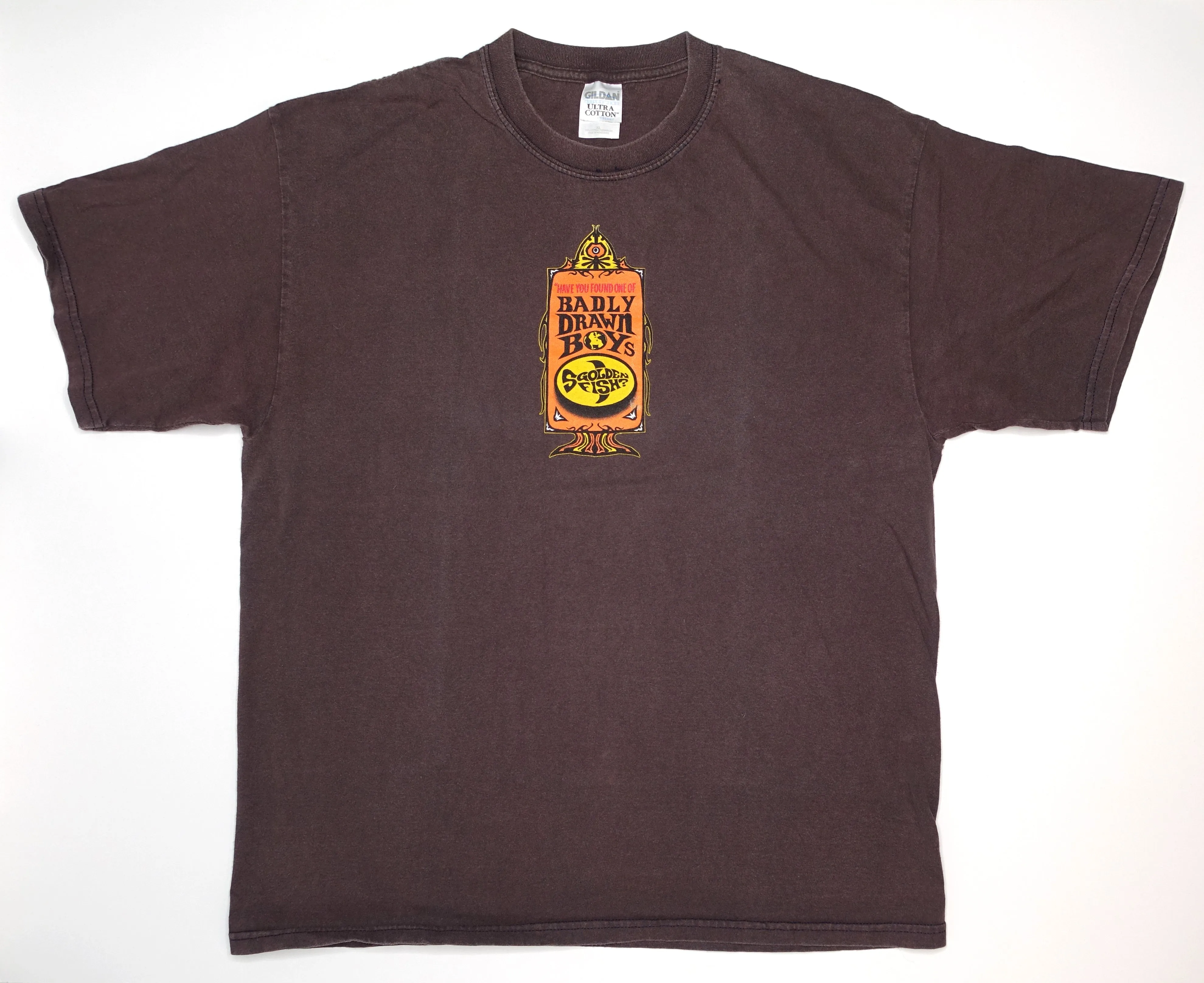 Badly Drawn Boy – Have You Fed The Fish? 2002 Tour Shirt Size XL