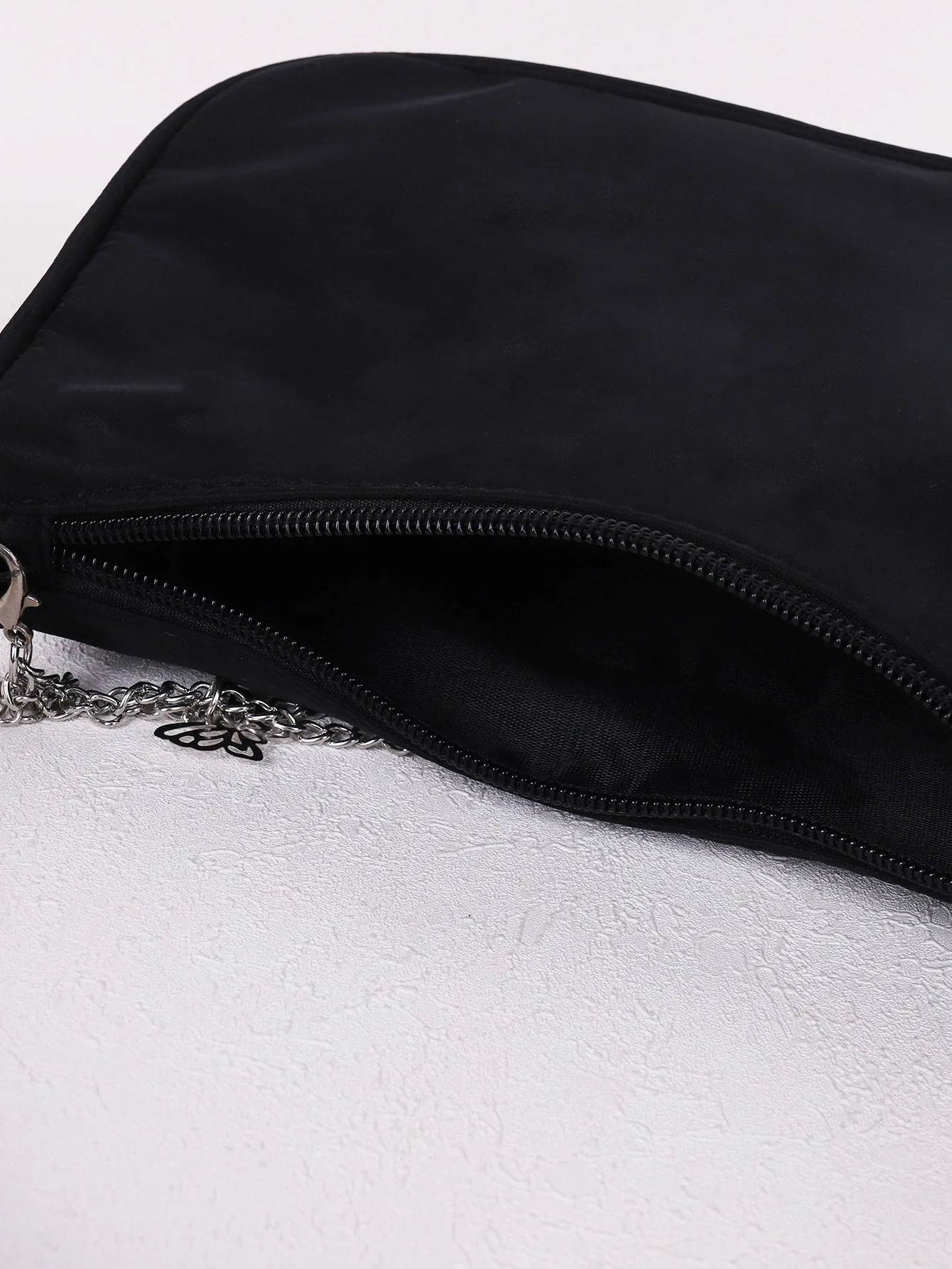 Butterfly Charm Polyester Hand Bag