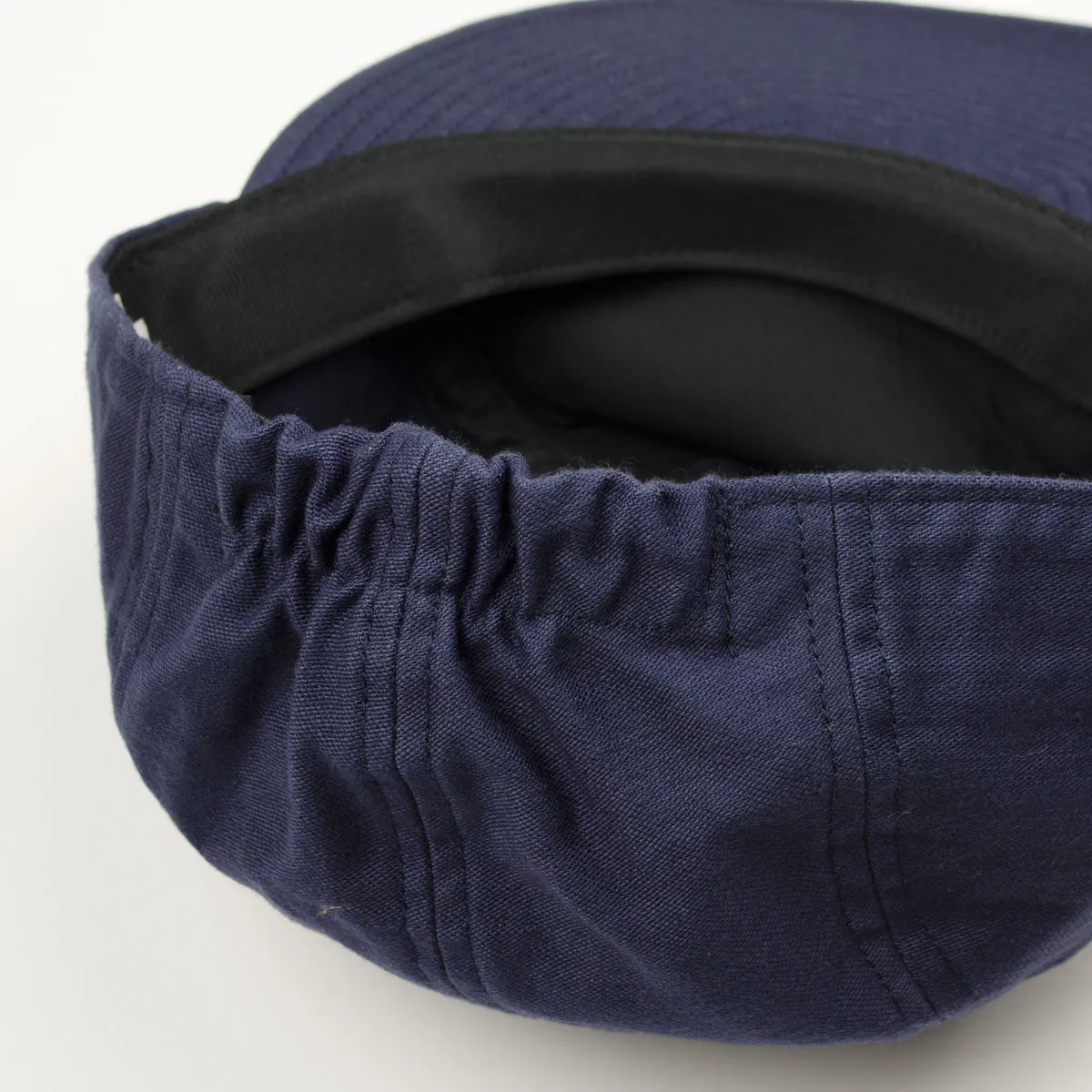 cableami - Baker Back Satin (Sulfit Dye) Soft Bill Cap - Navy