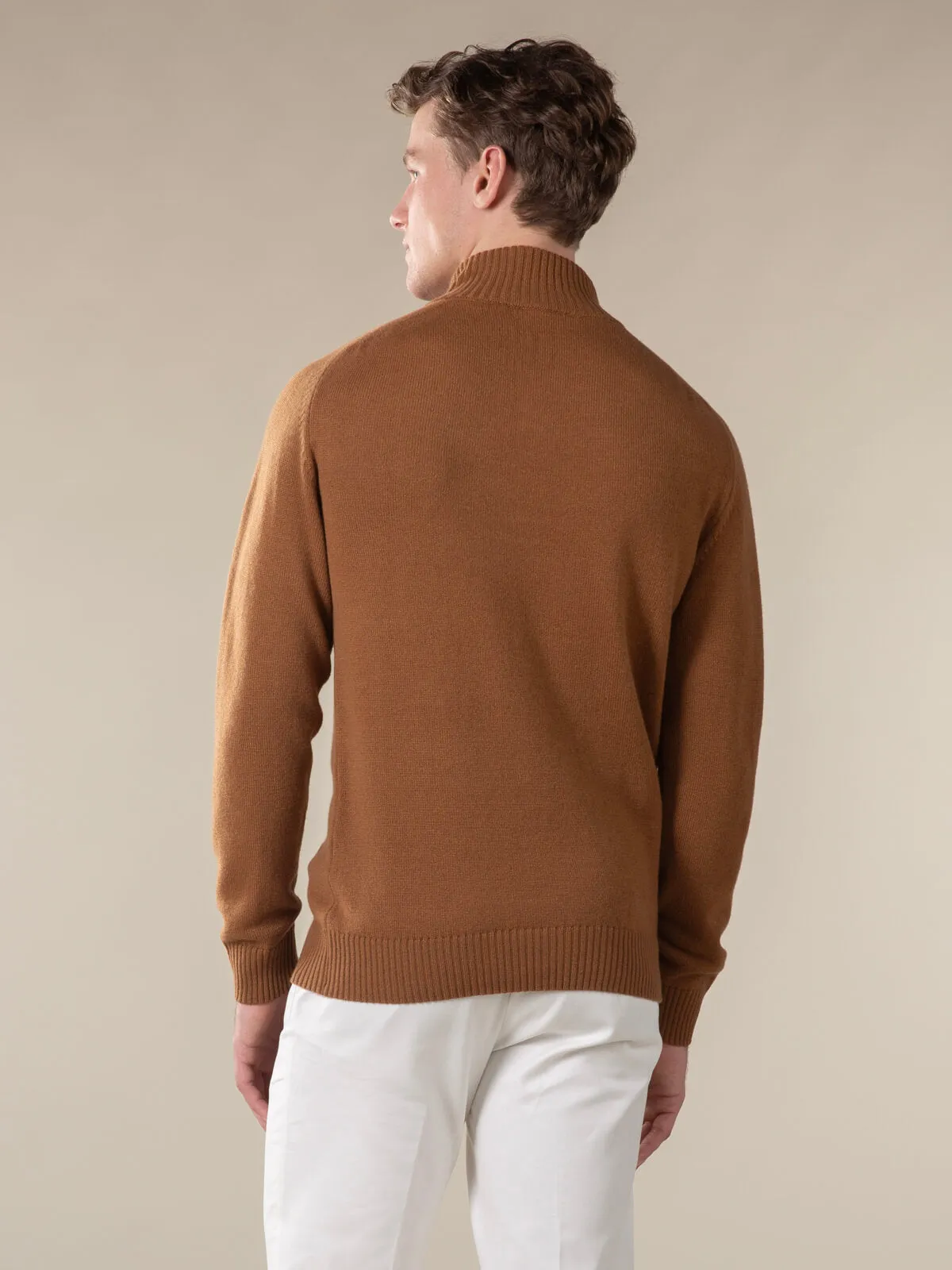 Caramel City Button Sweater