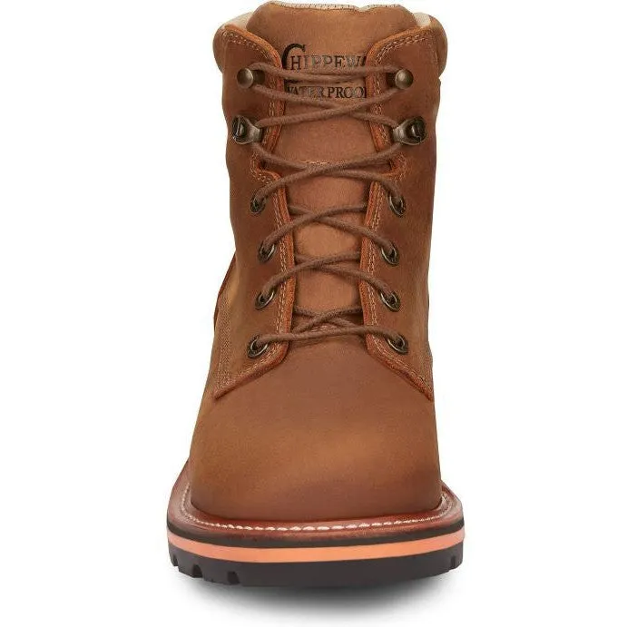 Chippewa Men's Thunderstruck 6 WP Slip Resist Work Boot -Tan- TH1010