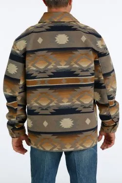 Cinch Men's Southwestern Print Frontier Coat