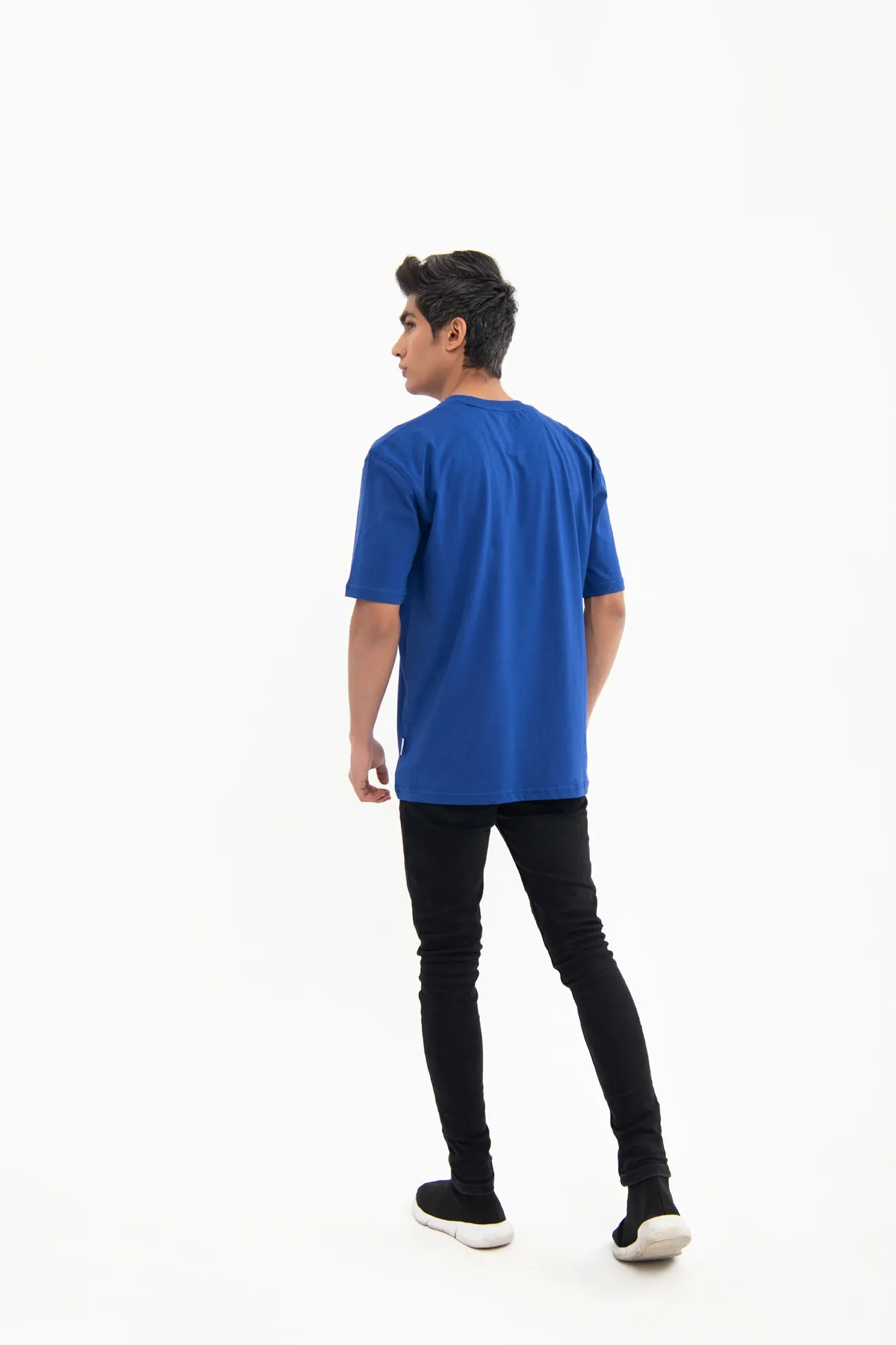 CREW NECK T-SHIRT WITH PATCH POCKET