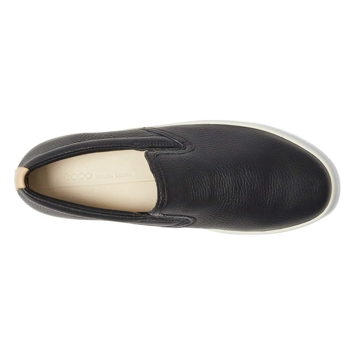 Ecco Women's Soft 7 Slip-On Black/Powder