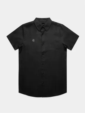 Empire Linen Wine Tour Shirt - Black