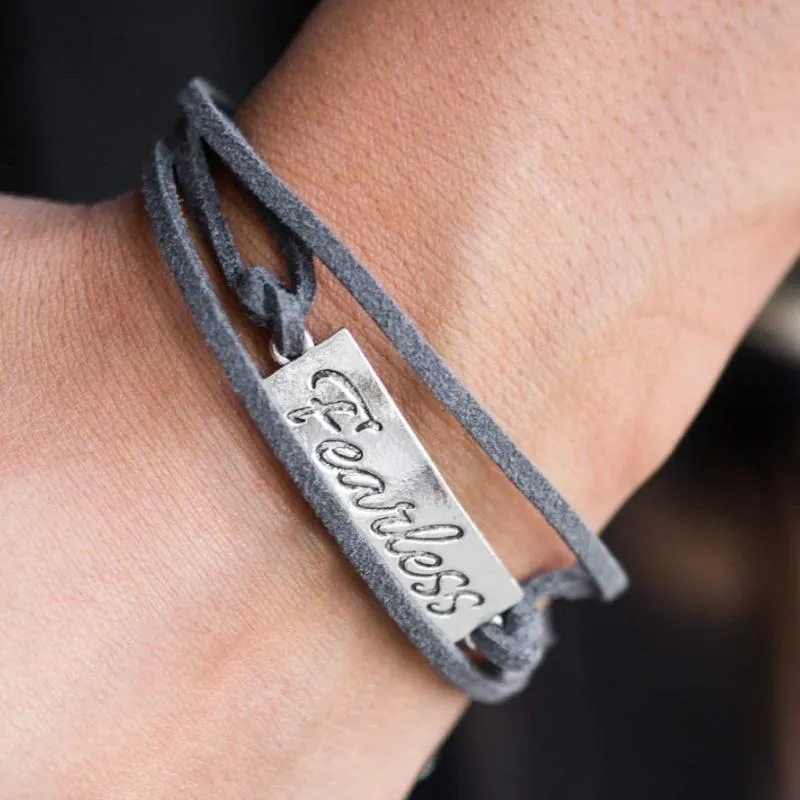 Fearless Silver Urban Bracelet