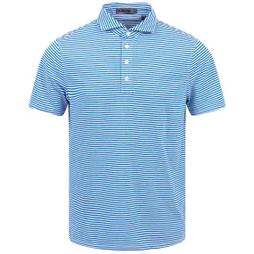 Feeder Stripe Tech Pique Polo Surf - SS24