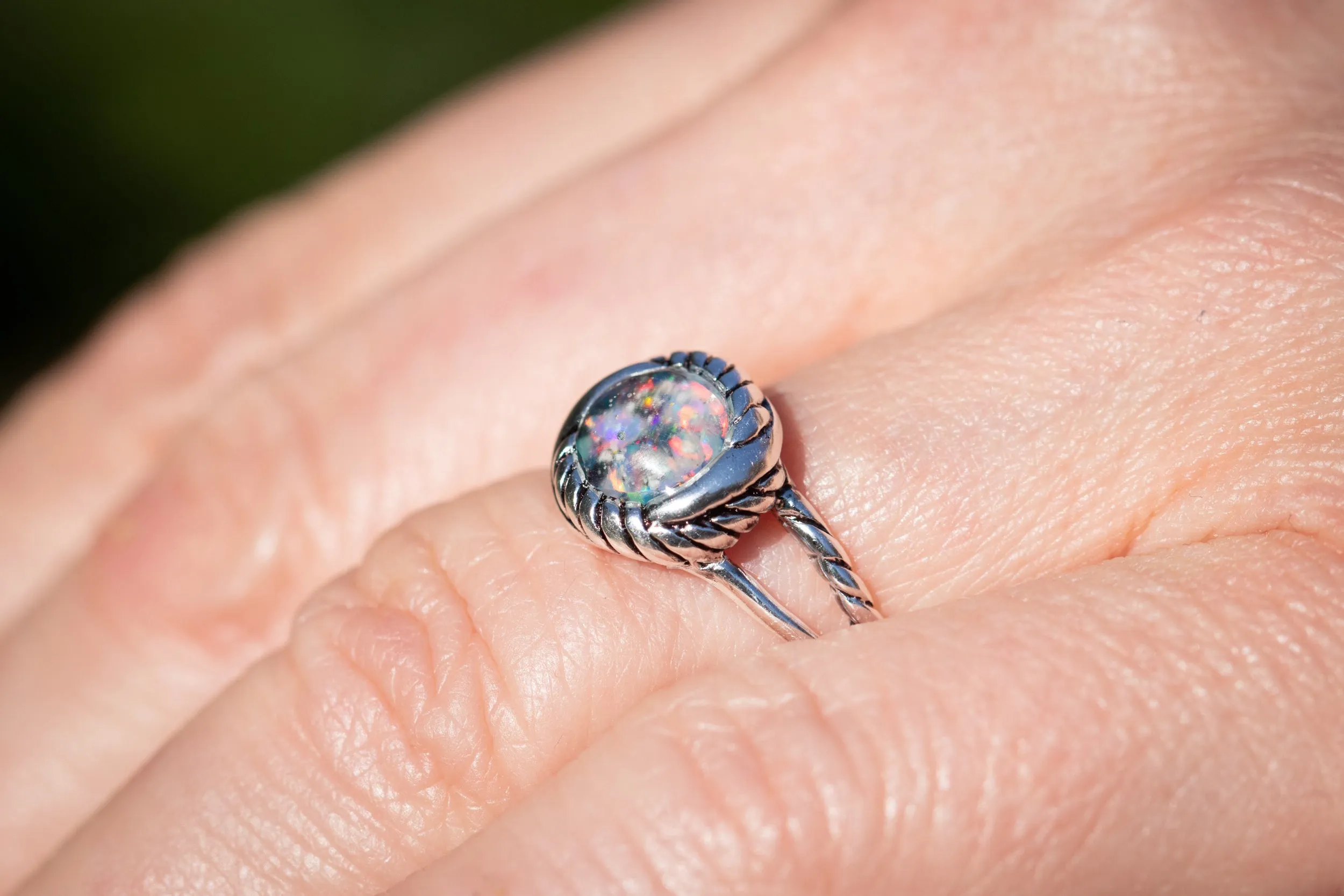 Fringed Circle Opal