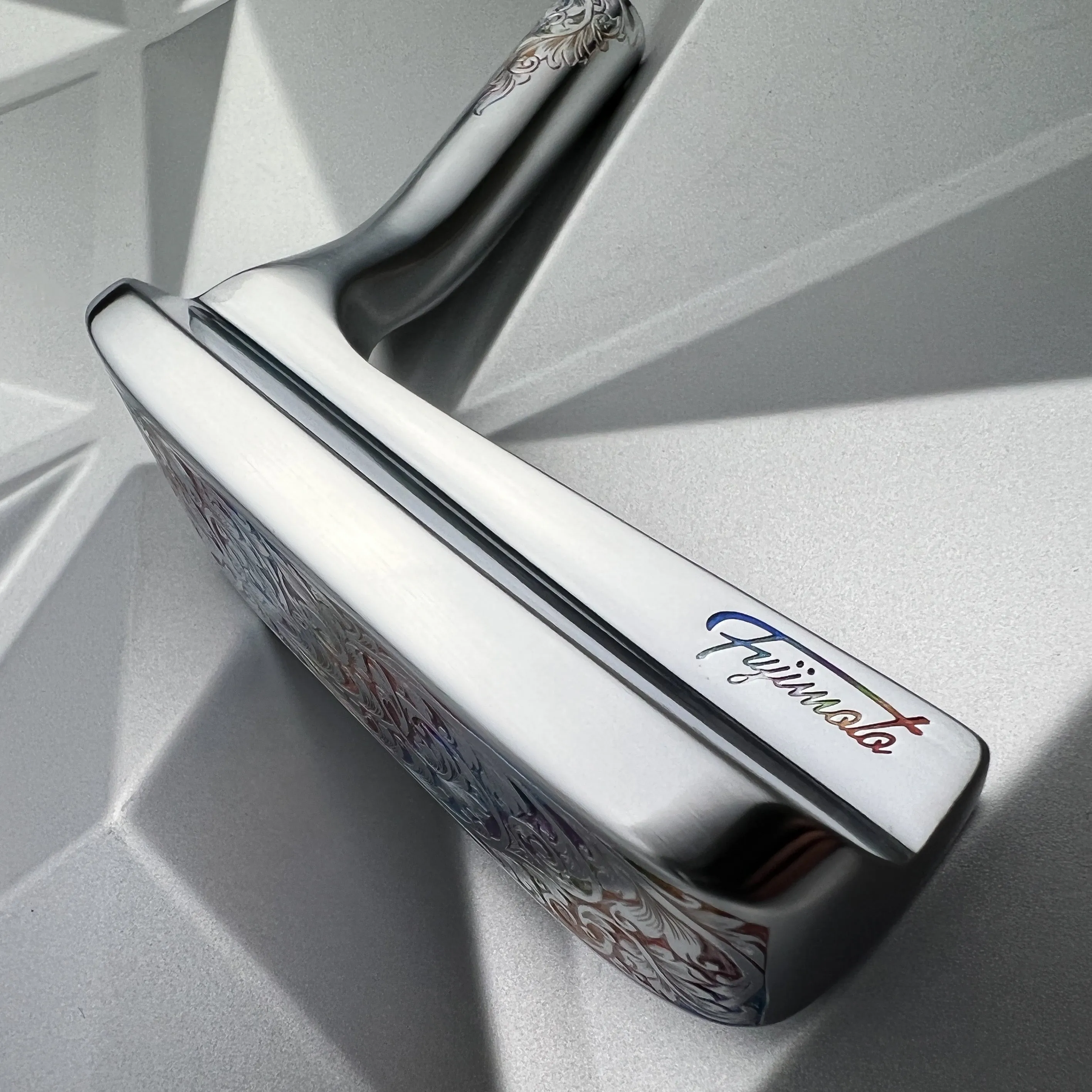 Fujimoto Golf Chromatic Putter Hand Engraved Iura by Ryouhei Handmade