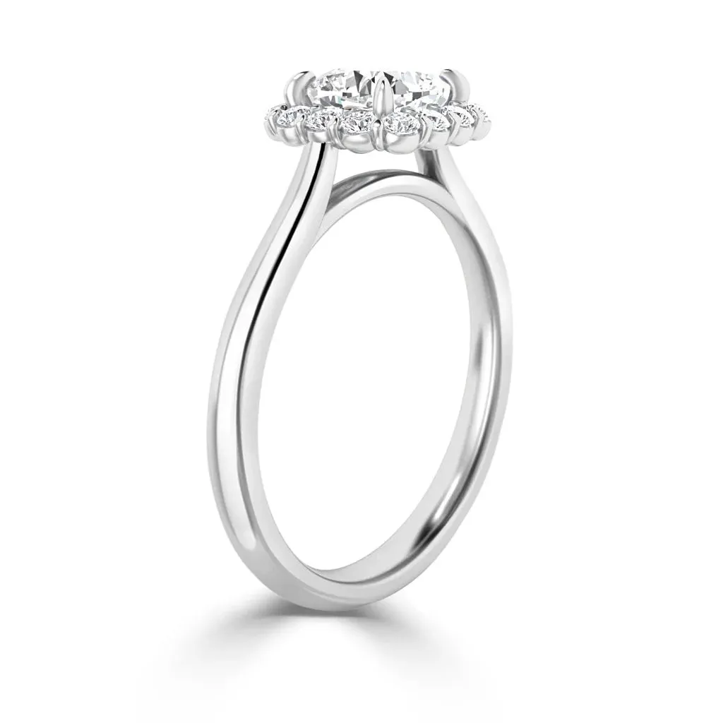 Georgina - 18ct White Gold - Cushion