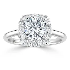 Georgina - 18ct White Gold - Cushion