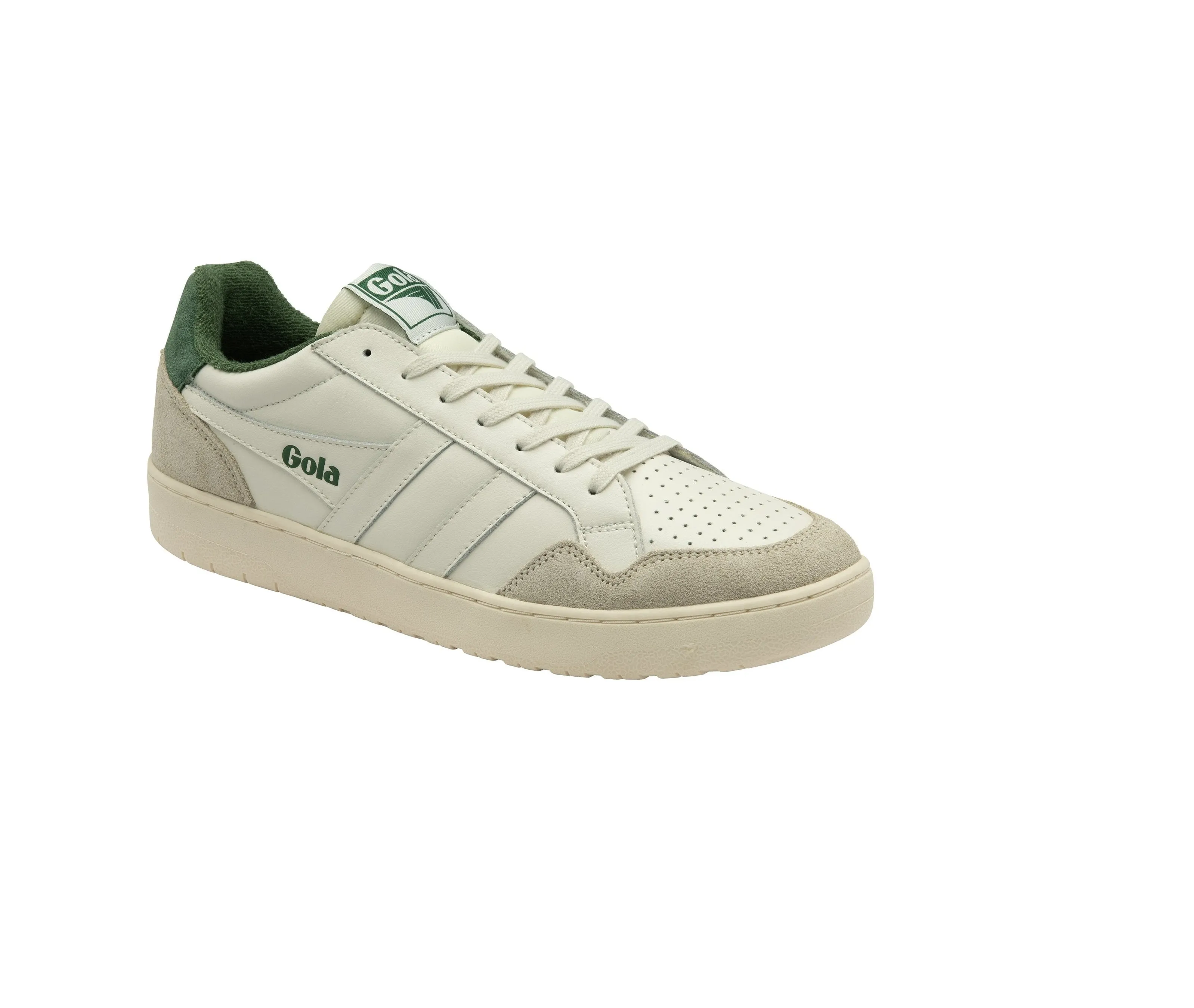 GOLA EAGLE Blanc Vert Sneakers Baskets adulte