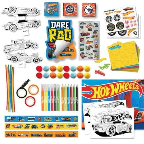 Hot Wheels Craft Set – Bumper Activity Set 250 Pieces