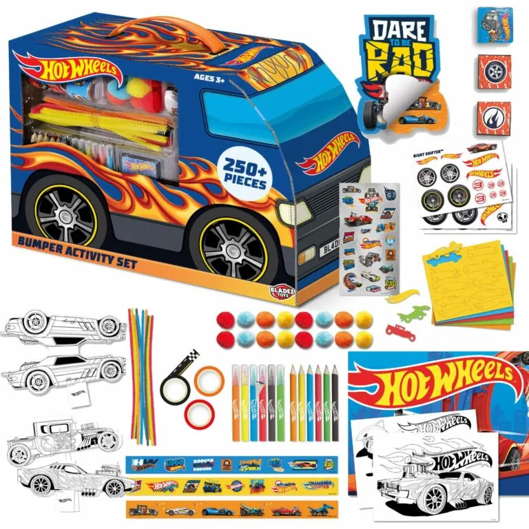 Hot Wheels Craft Set – Bumper Activity Set 250 Pieces