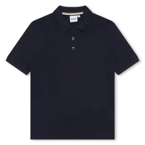 Hugo Boss Boys S/S Polo _Navy J25O24-849