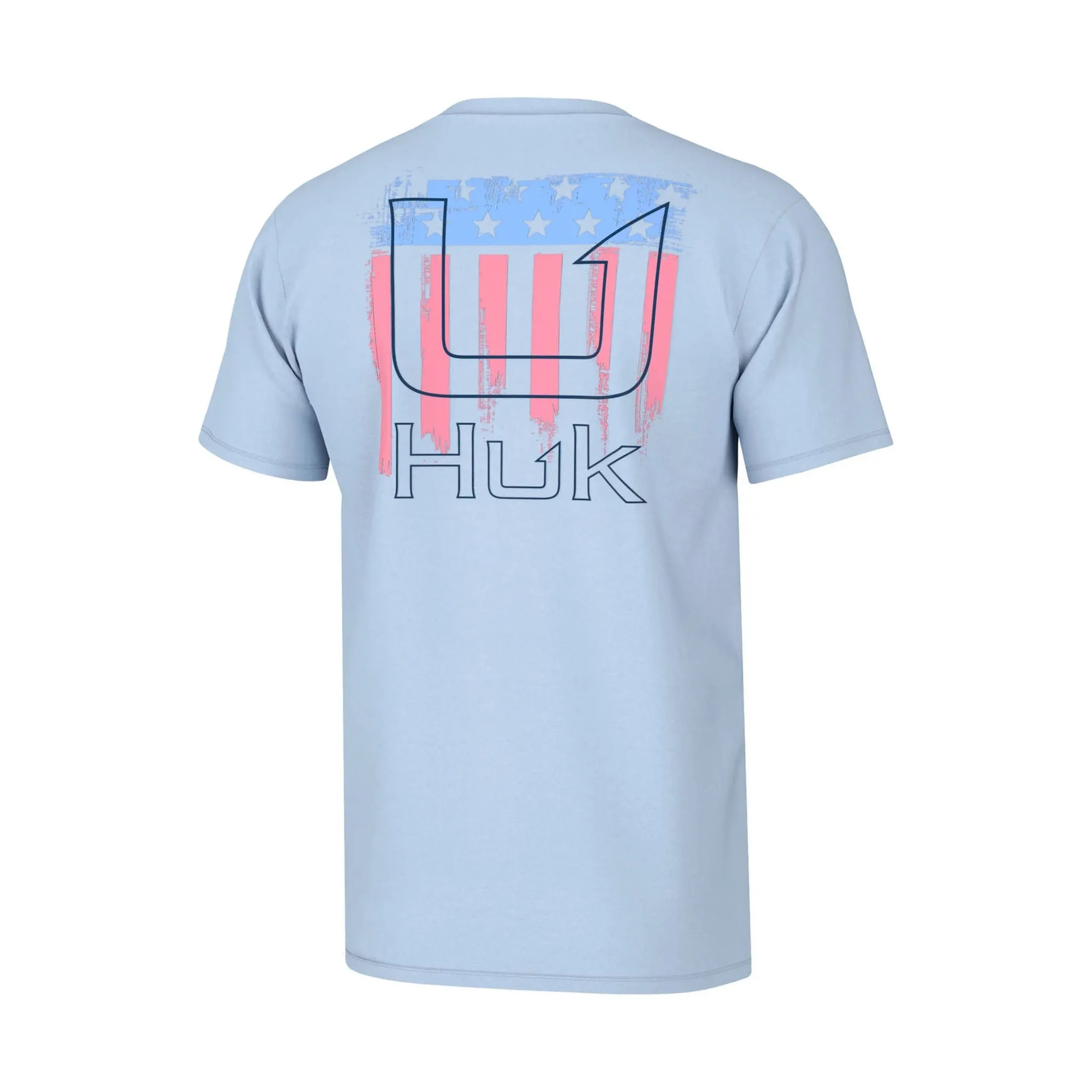 Huk Men's Salute Tee - Ice Water