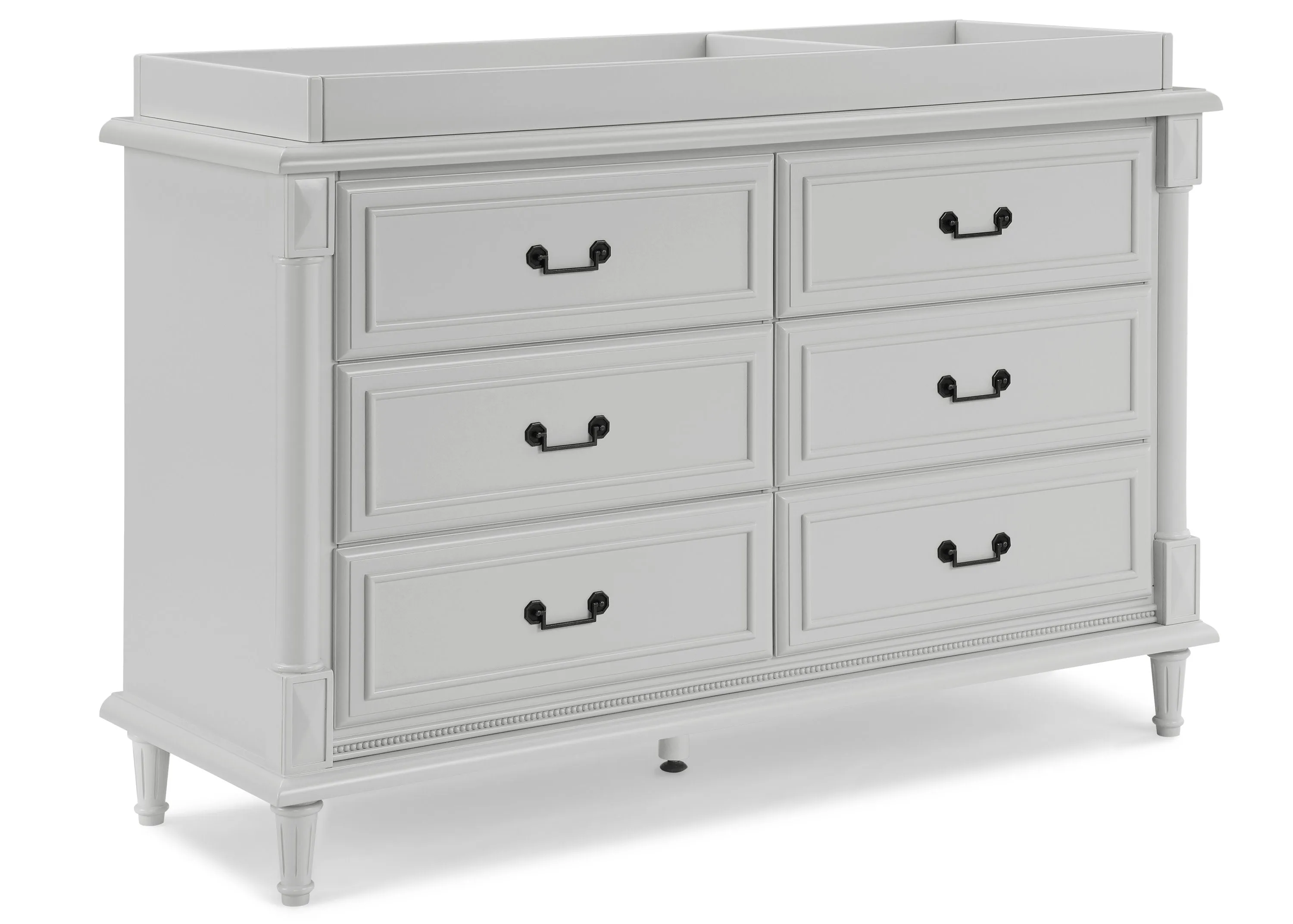 Juliette 6 Drawer Dresser with Changing Top and Interlocking Drawers