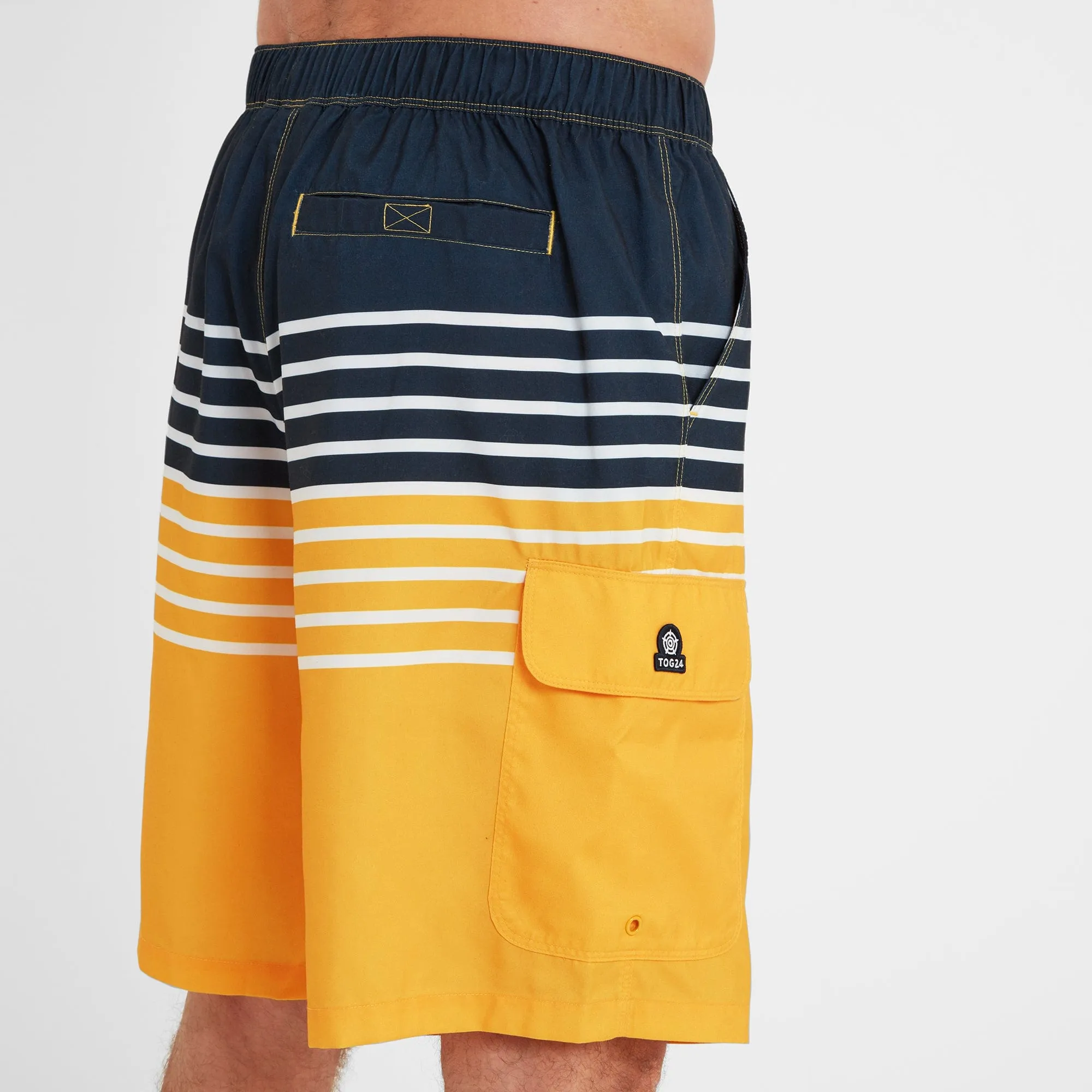 Justin Mens Board Shorts - Bright Yellow