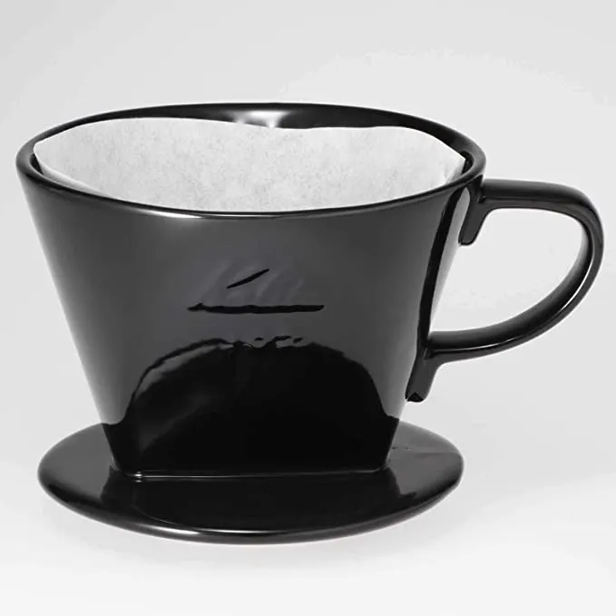 Kalita Style 102 Ceramic Coffee Dripper - Black