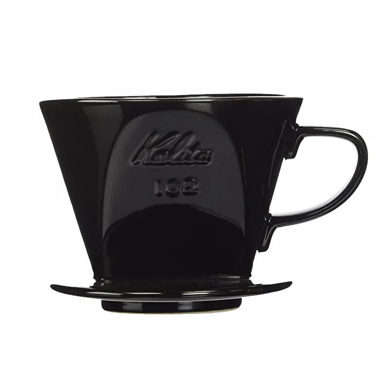 Kalita Style 102 Ceramic Coffee Dripper - Black