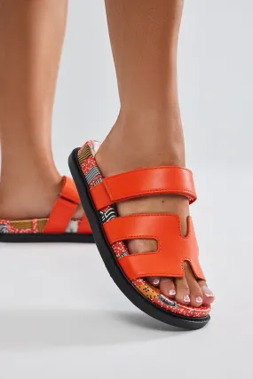 Keep It Low Key Slides - Orange