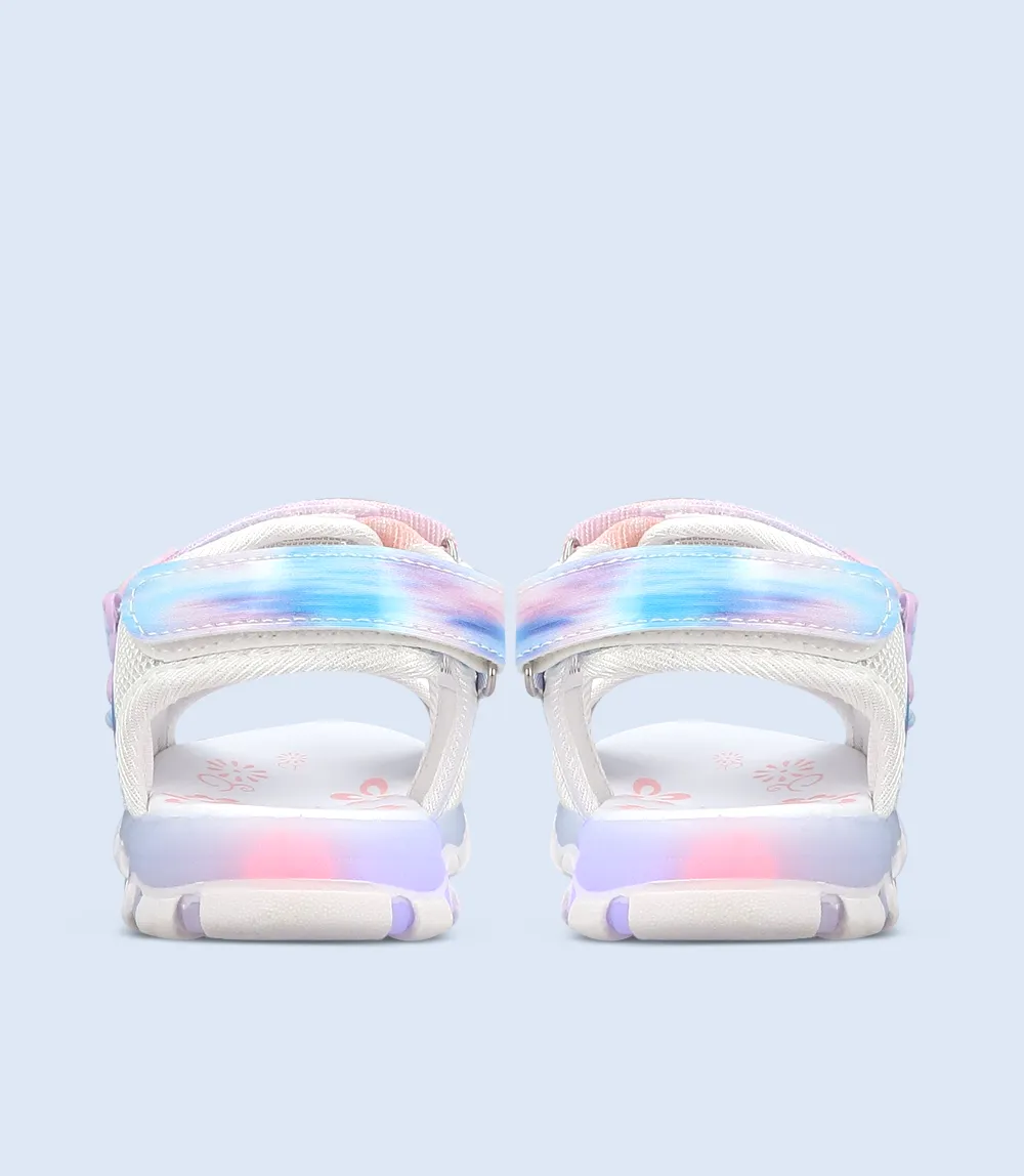 KG0116-WHITE-Girls Sandal