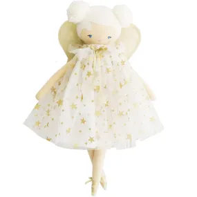 Lily Fairy 48cm Ivory Gold Star