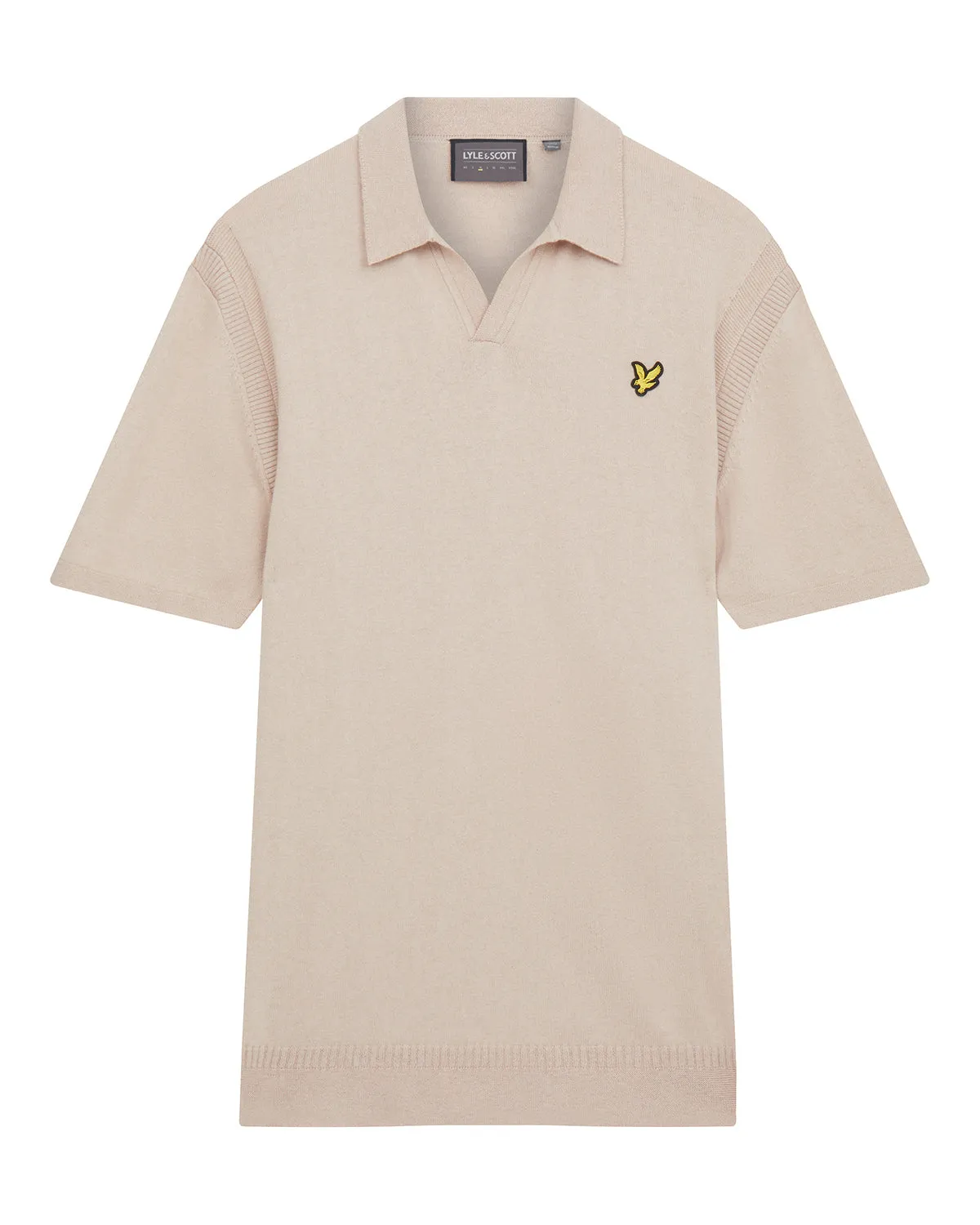 Lyle & Scott Guernsey Golf Polo Pink Taupe - SS23