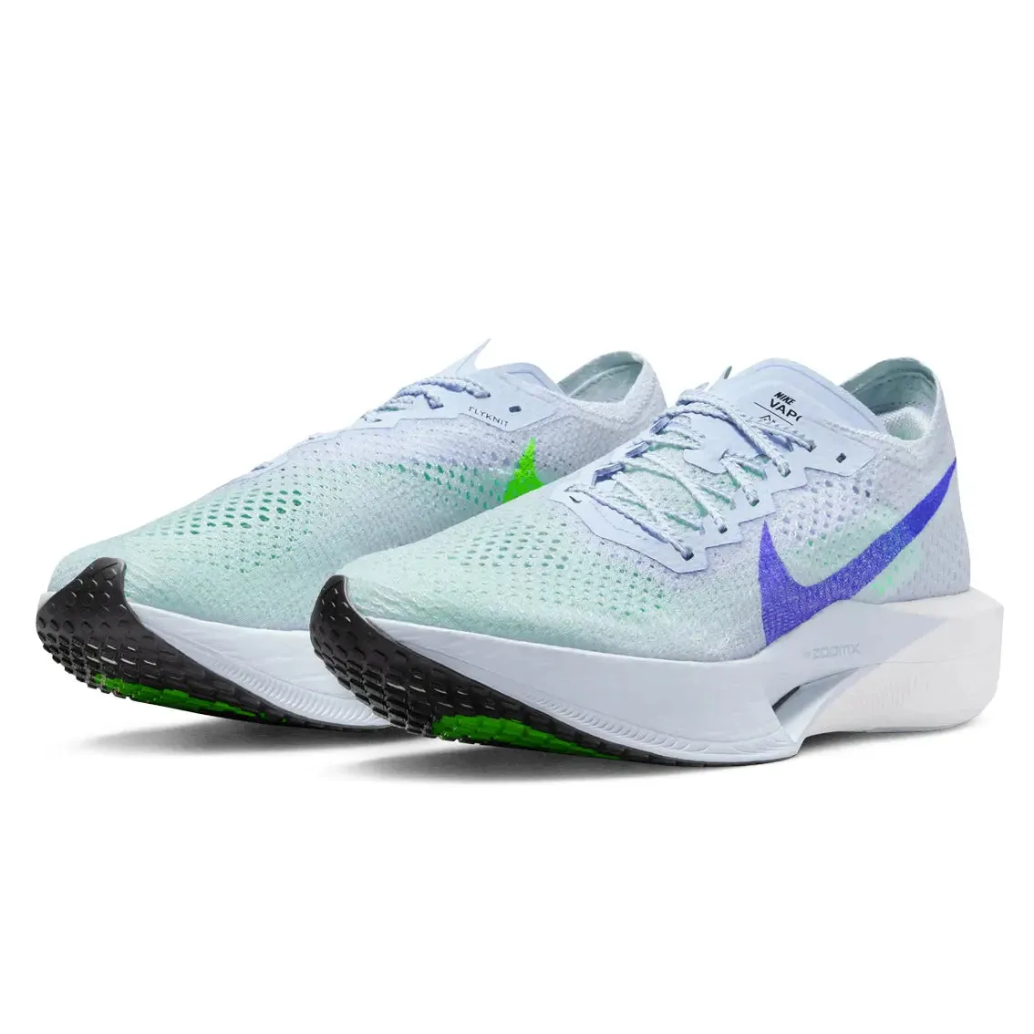 Mens Nike ZoomX Vaporfly Next% 3 - Football Grey / Racer Blue