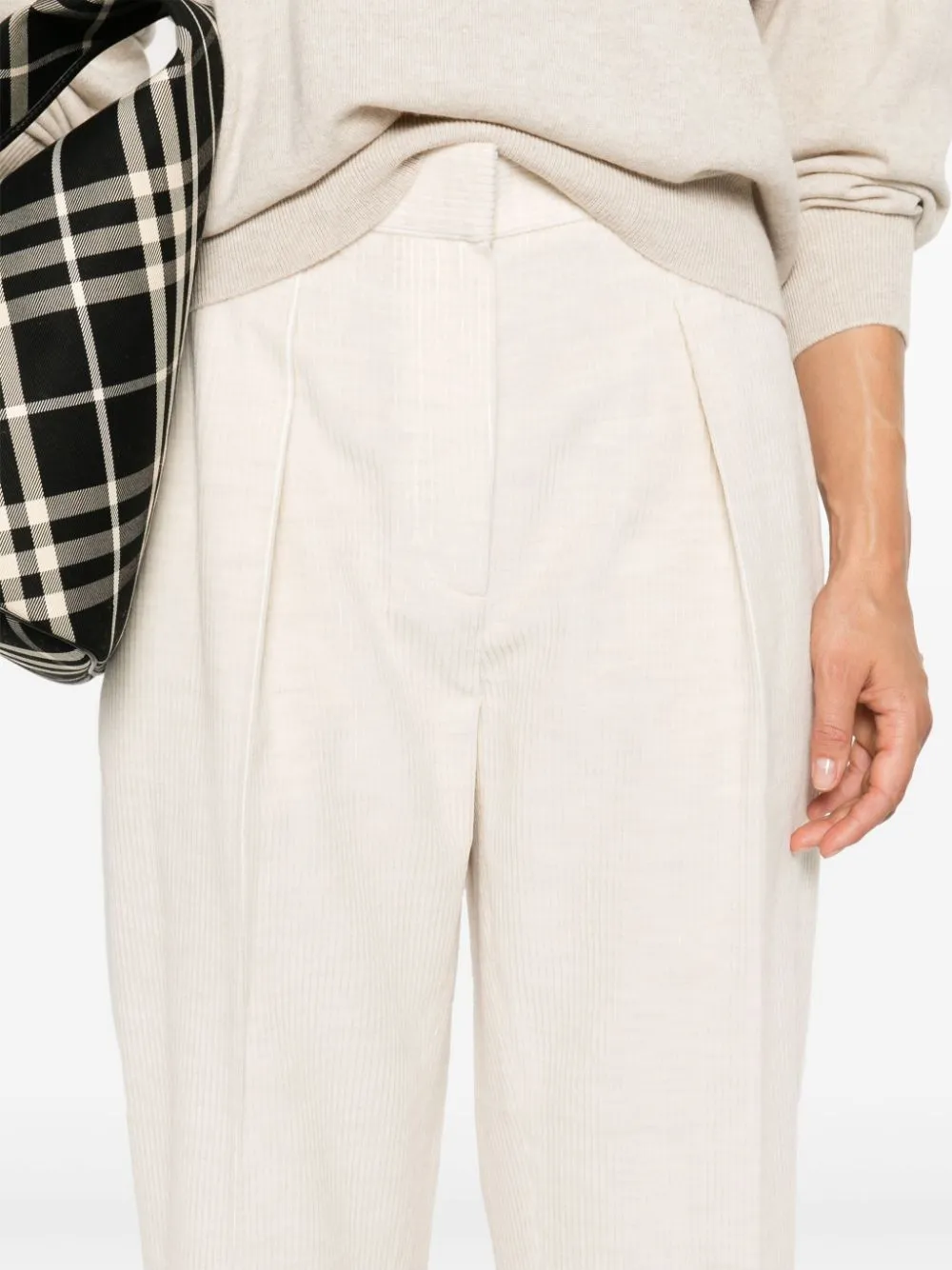 MONILI DETAIL TROUSERS