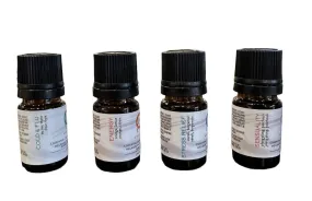 Natural Wellness Blend Kit (Cold Flu, Energy, Stress Relief, Sensuality)