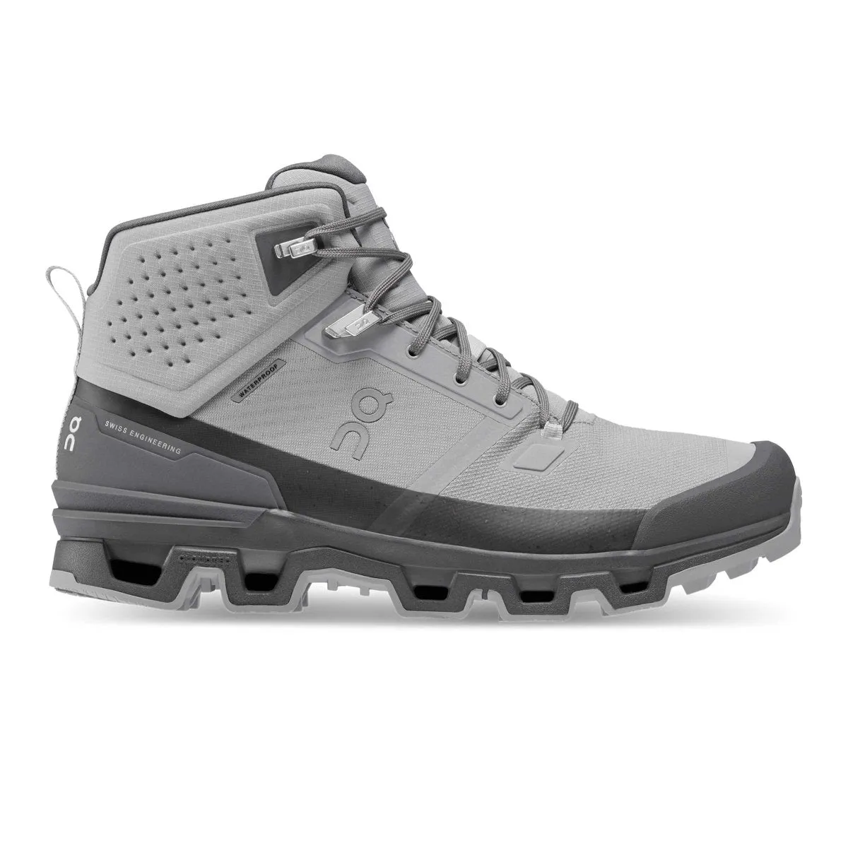 On Running Men's Cloudrock 2 Boot Alloy/Eclipse Waterproof