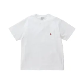 ONE POINT TEE WHITE