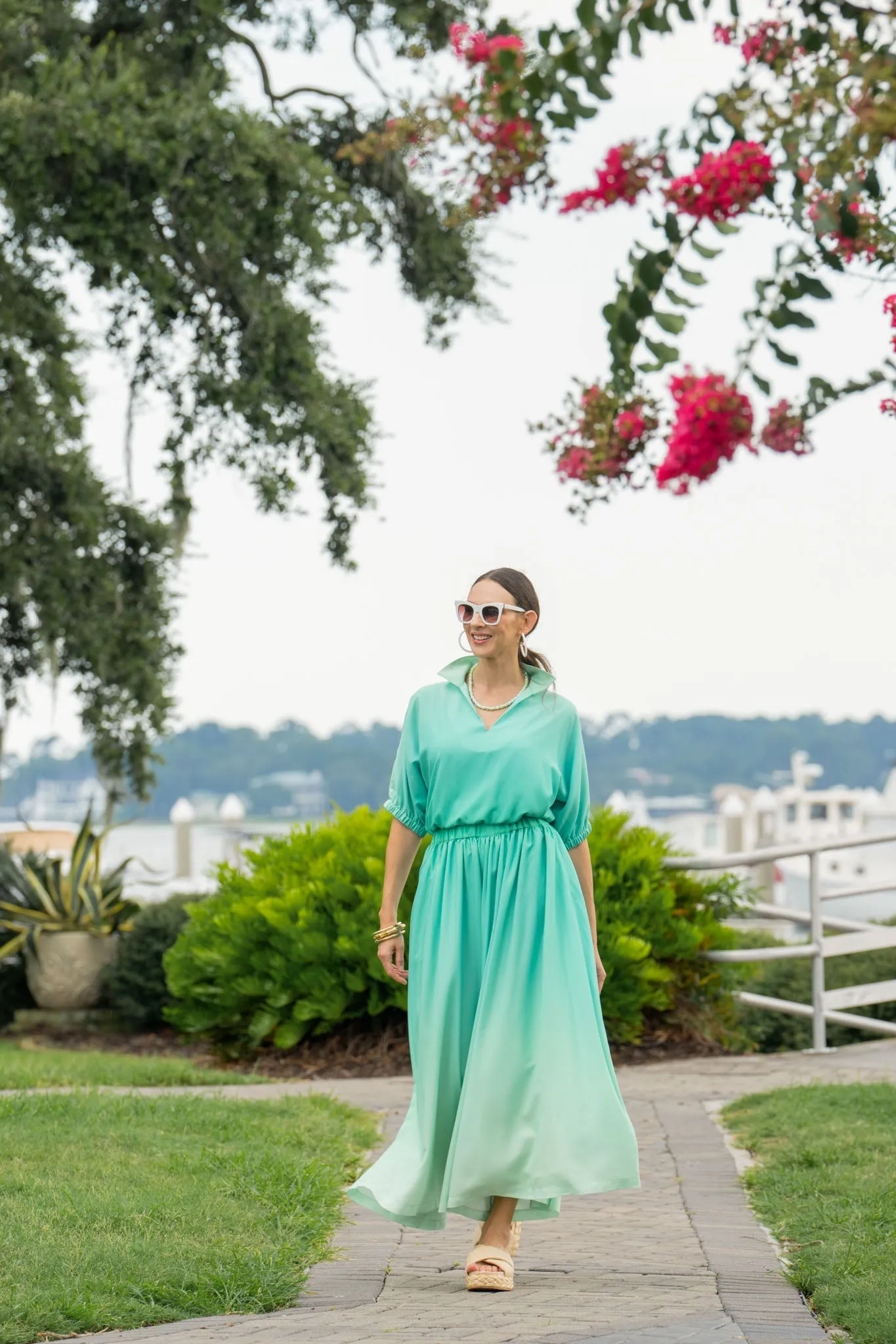 Palazzo Pant - Mint Mist