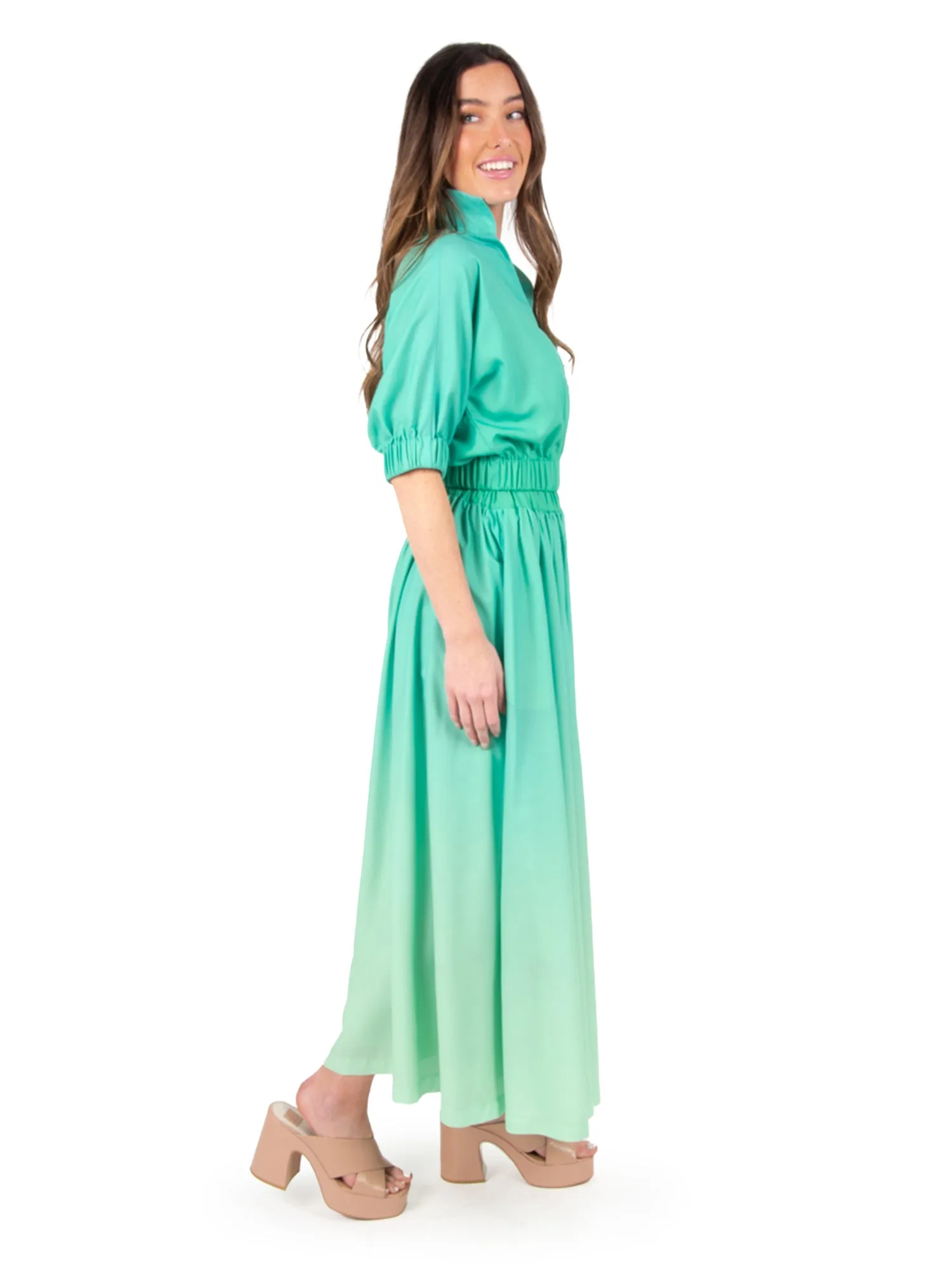 Palazzo Pant - Mint Mist