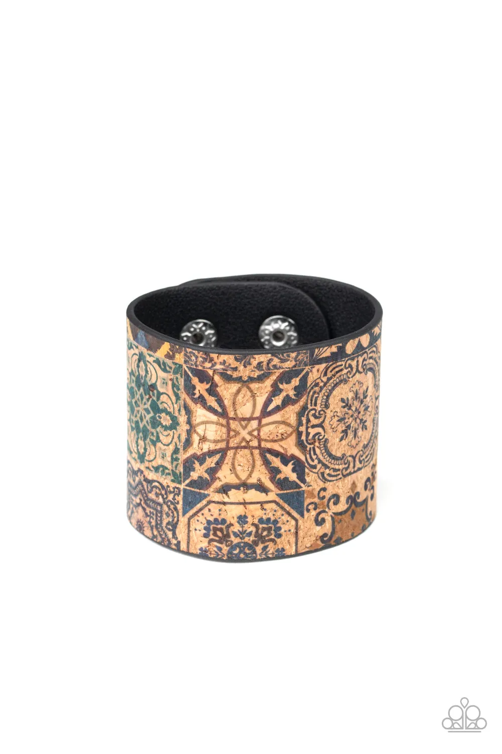 Paparazzi Bracelet ~ Cork Culture - Multi Urban Bracelet