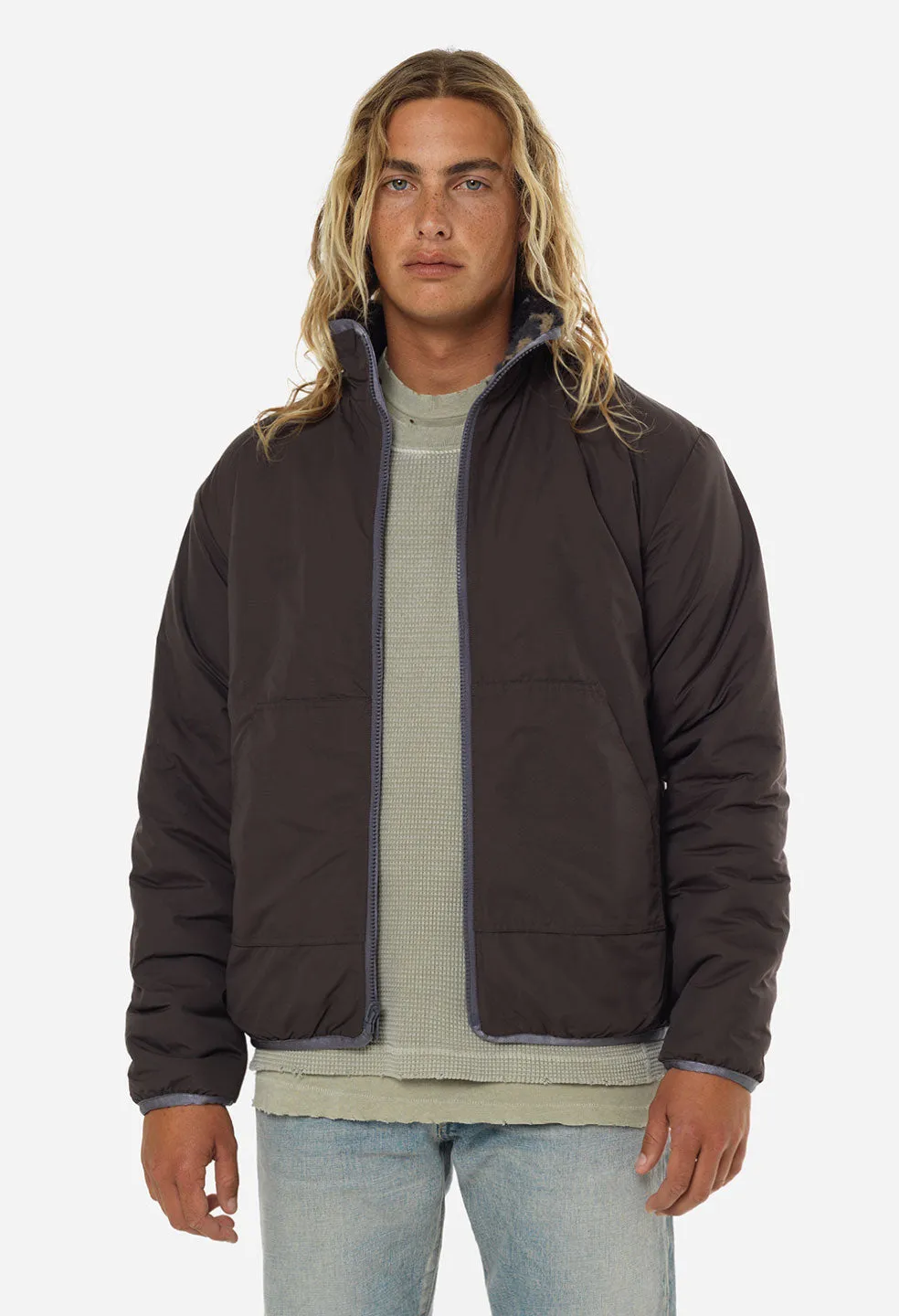 Polar Fleece Full Zip / Morgan Jacquard