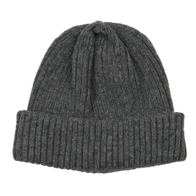 RoToTo - Recycle W/PL 2x2 Beanie - Dark Gray