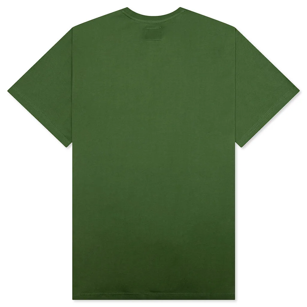 Script S/S Knit - Garden Green