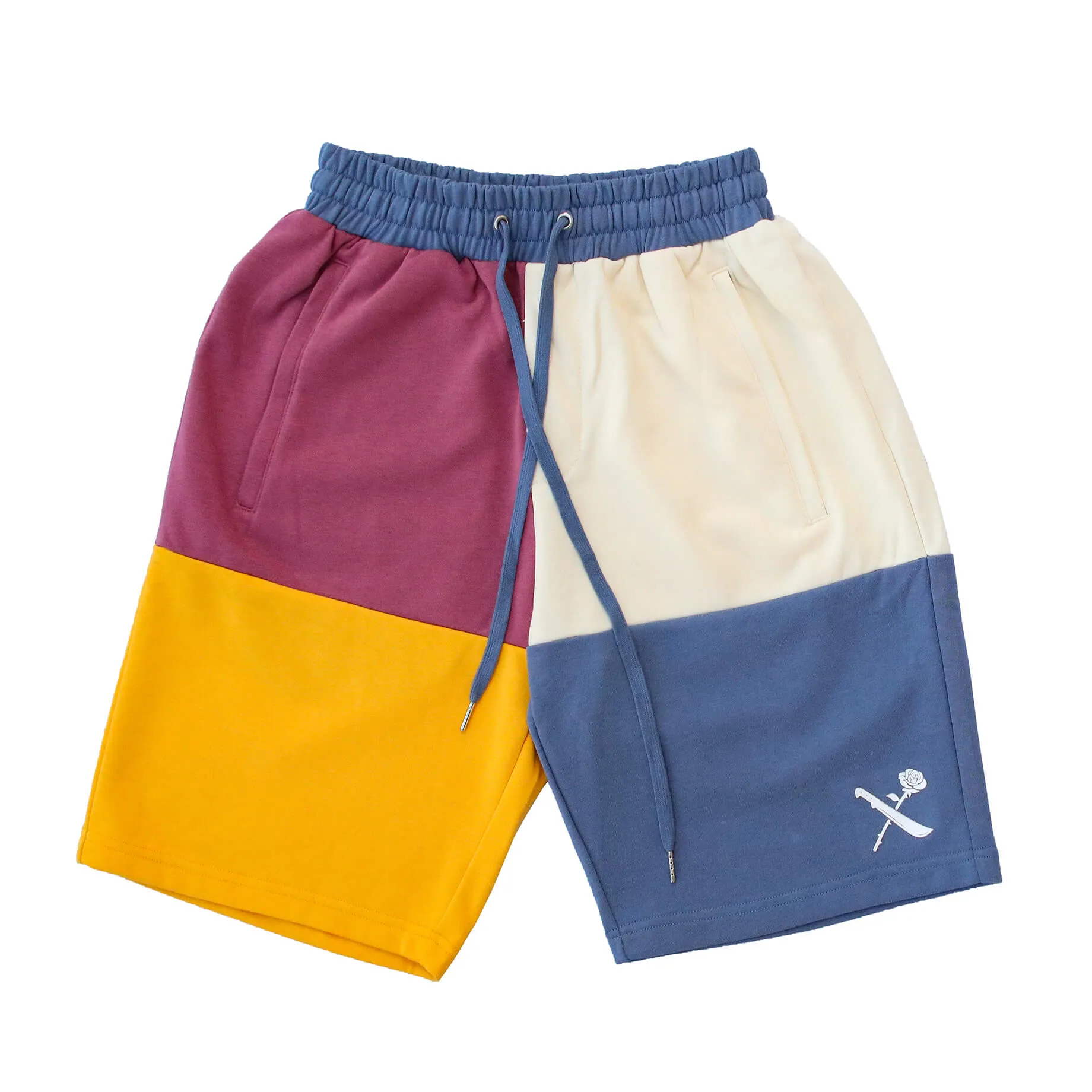 SOTF SHORTS MRN/BGE/BLU/YLW