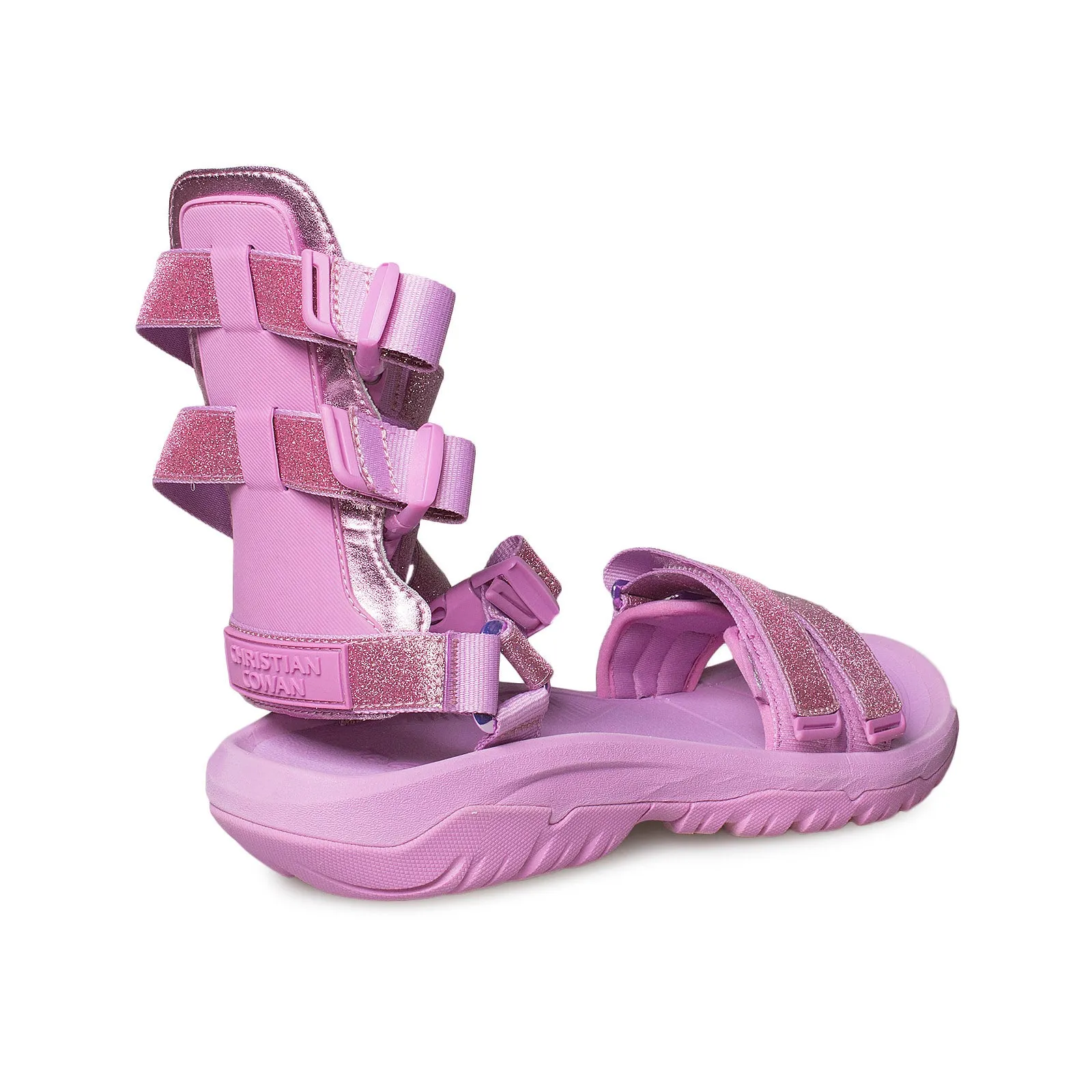 Teva Christian Cowan Hurricane Gladiator Pink Sandals - Unisex