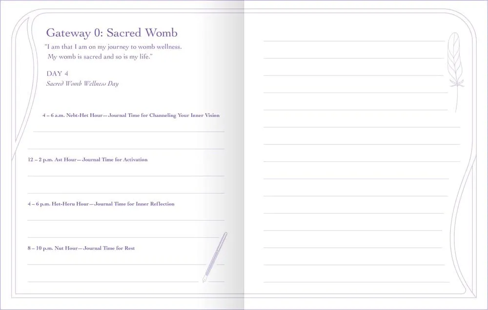 The Sacred Woman Journal: Eighty-Four Days of Reflection and Healing || Queen Afua (Paperback)