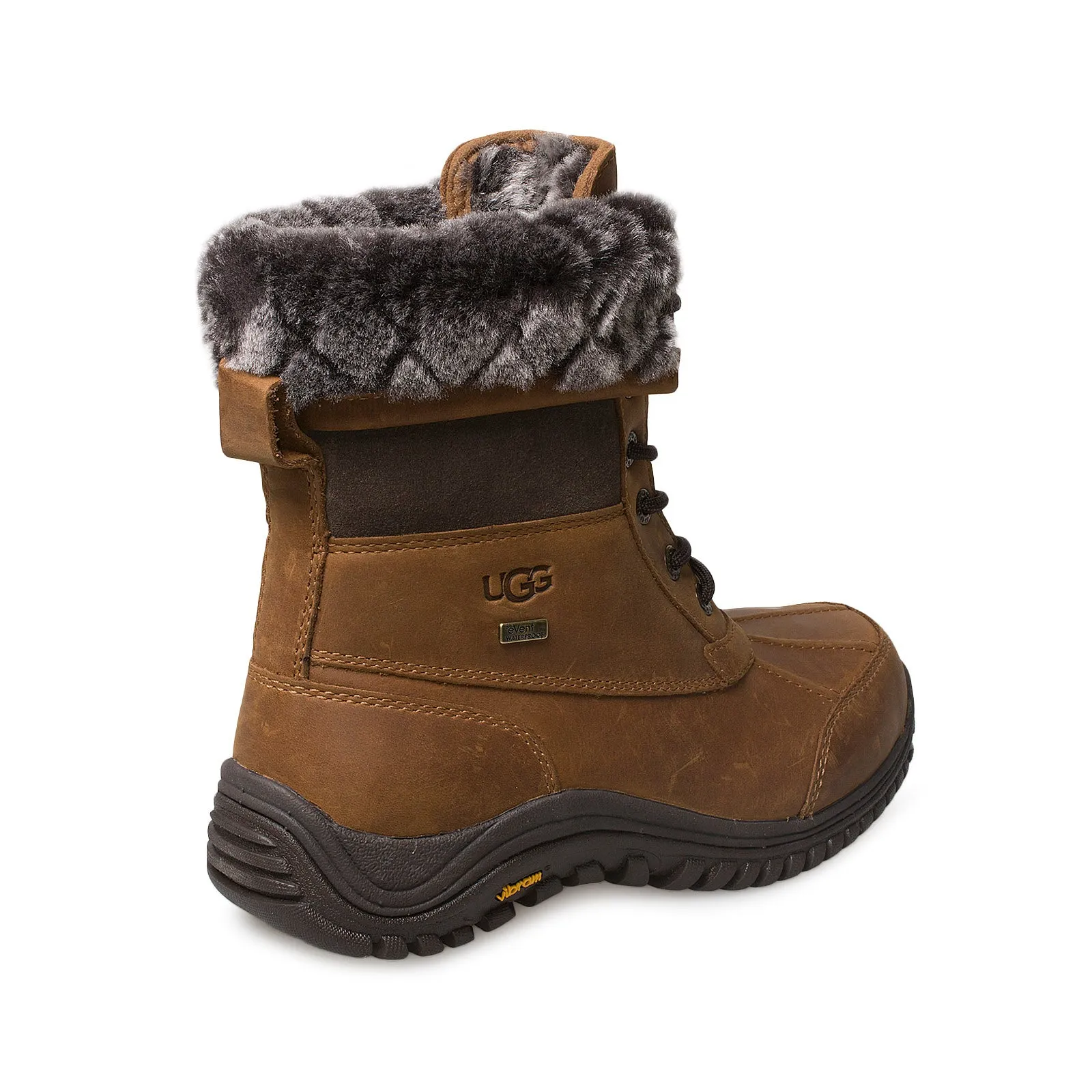 UGG Adirondack II Luxe Quilt Friar Brown Boots - Women's