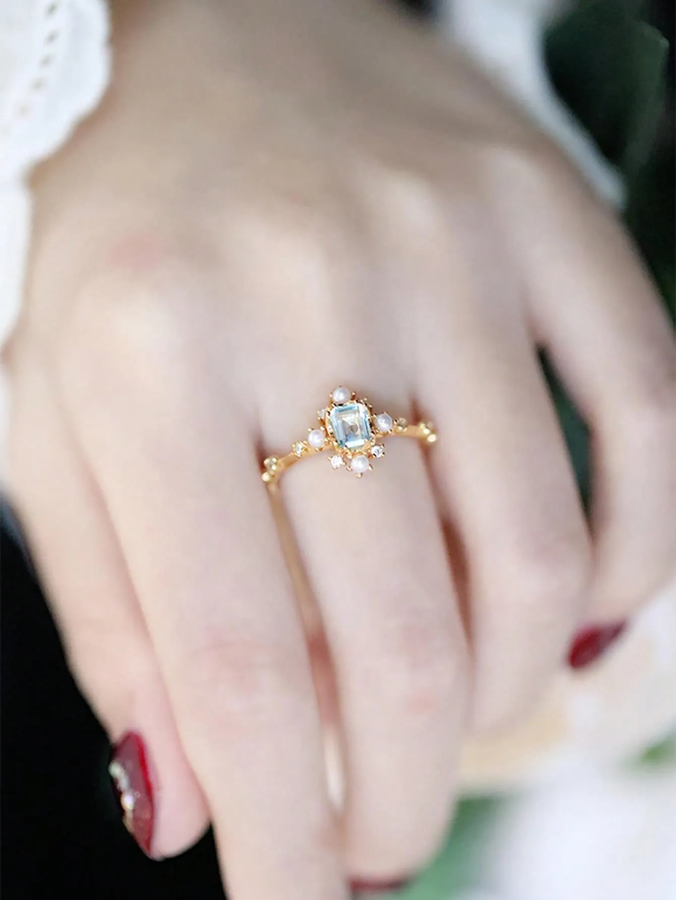 Vintage Pearl Ring