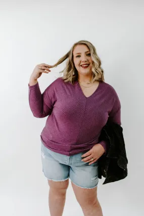 Vintage Soul Curvy Textured Top