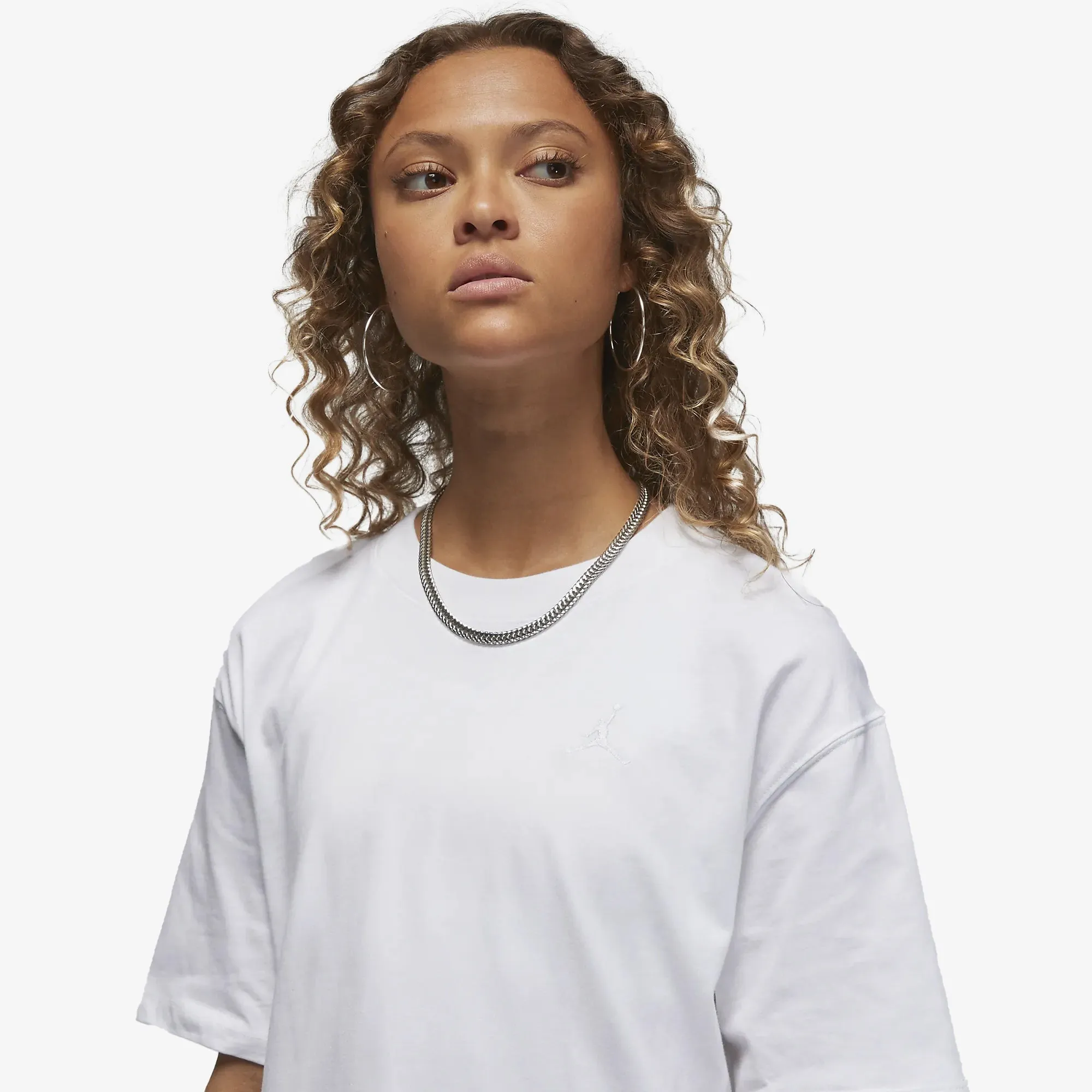 WMN'S ESSENTIALS TOP 'WHITE'